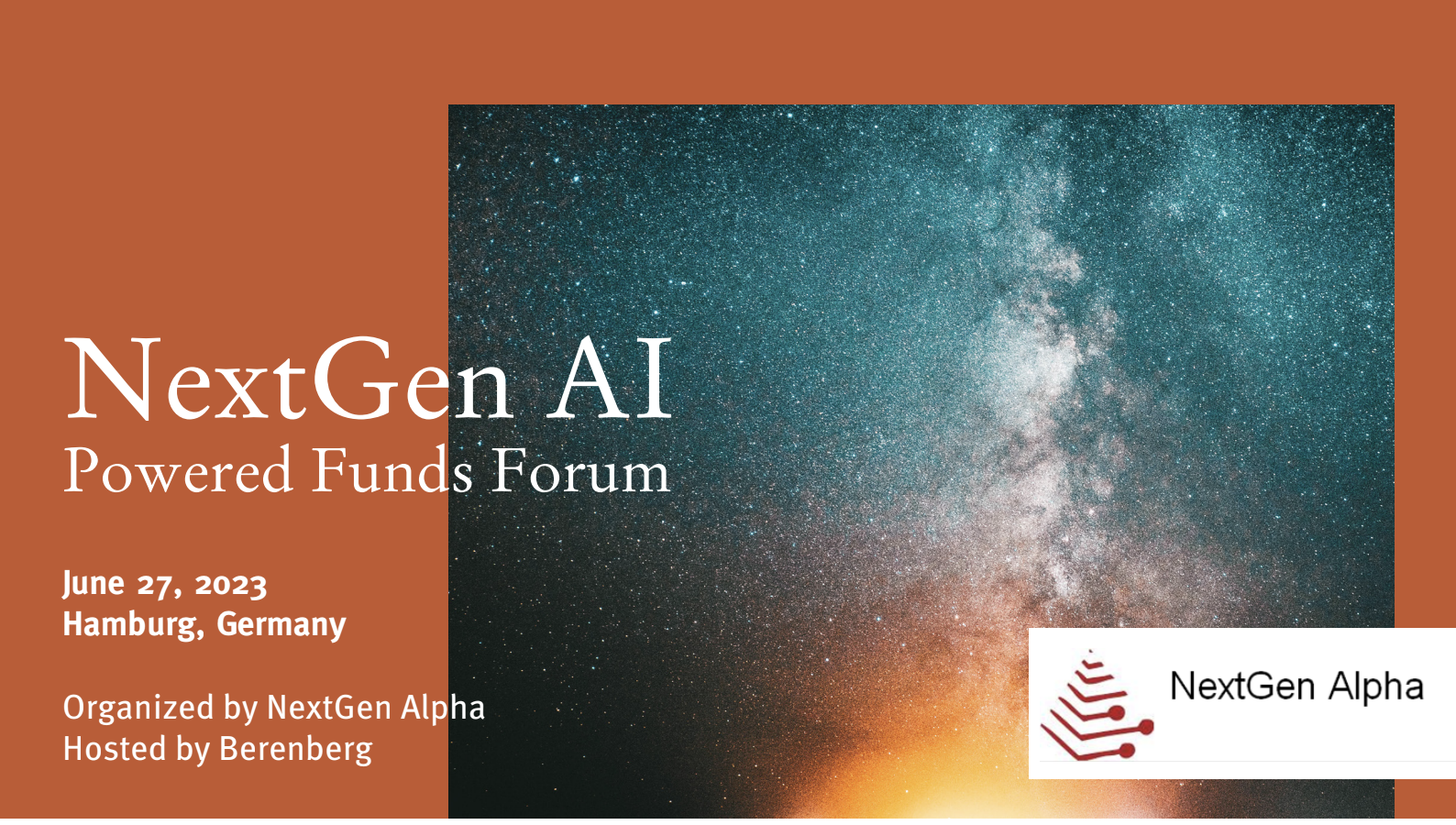 Event image of Next Gen AI Powered Funds Forum