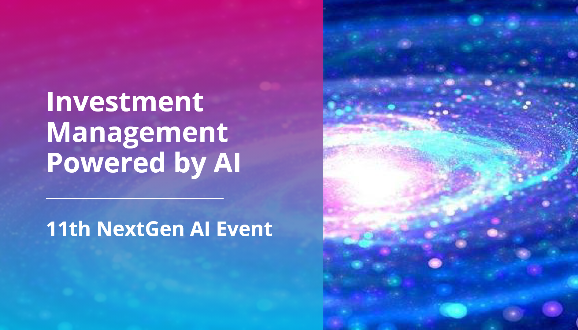 11th NextGen AI Event