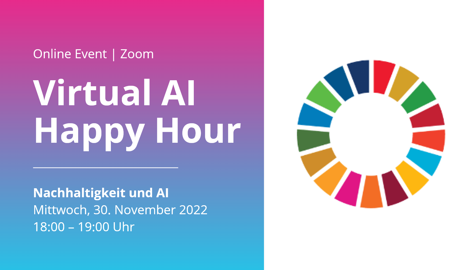 Virtual AI Happy Hour 30 November 2022