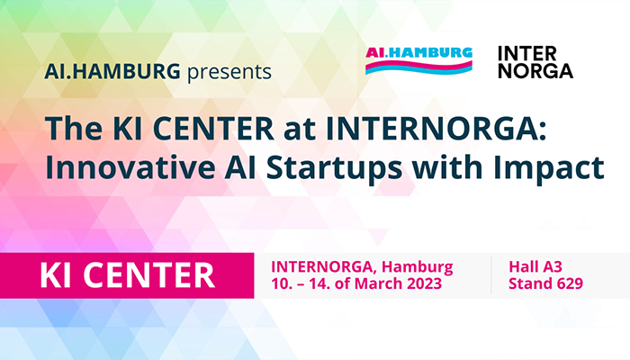 The KI CENTER at INTERNORGA: Innovative AI Startups with Impact!