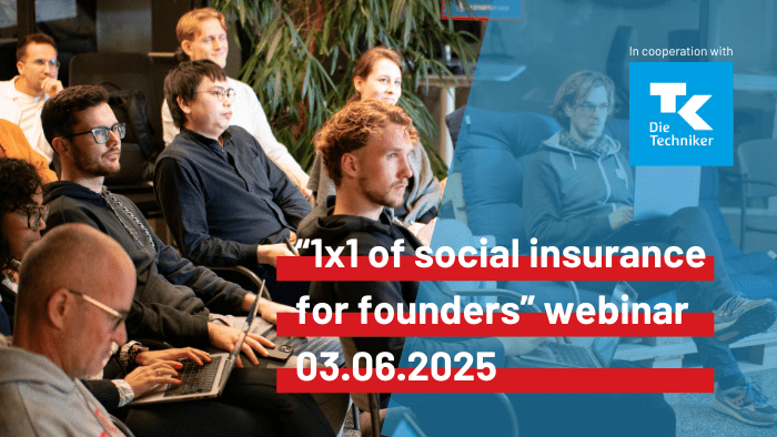 Free Webinar “1×1 of social insurance for founders”