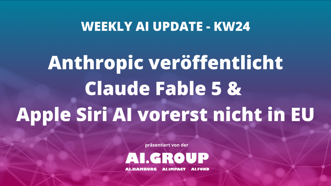 Anthropic veröffentlicht Claude Fable 5, Apple Siri AI vorerst nicht in EU