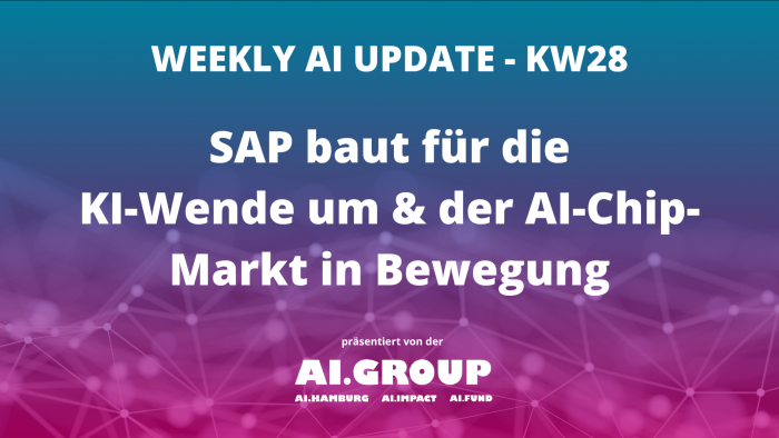 SAP baut für KI Wende um, AI Chip Markt in Bewegung